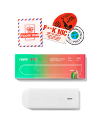 Tigara electronica, Ripple+, FREE, Pepene verde, fara nicotina, 1000 pufuri