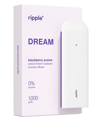 Tigara electronica, Ripple+, DREAM, Mure, fara nicotina, 1000 pufuri