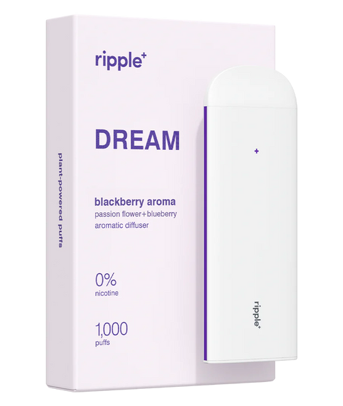 Tigara electronica, Ripple+, DREAM, Mure, fara nicotina, 1000 pufuri