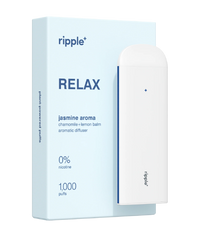 Tigara electronica, Ripple+, RELAX, Iasomie, fara nicotina, 1000 pufuri